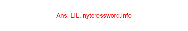 Common name starter in 31-Across NYT Crossword Clue